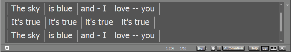 Lyrics Prompter