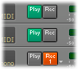 Play and Rec buttons
